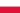 drapeau POLOGNE