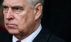 L'ex prince Andrew après une cérémonie religieuse à Sandringham, le 25 décembre 2022 ( AFP / Daniel LEAL )