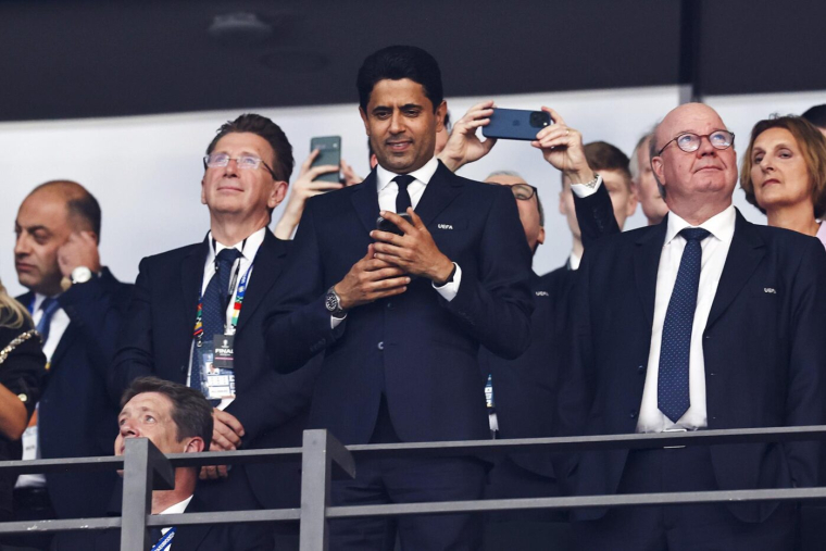 Nasser al-Khelaïfi se réjouit pour le football français