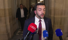 Budget: Tanguy (RN) dénonce un "mariage entre socialistes et macronistes"