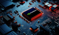 Une puce Nvidia (Crédit:  / Adobe Stock)