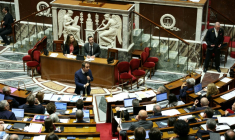 Le Premier ministre Sébastien Lecornu s'exprime devant l'Assemblée nationale, à Paris, le 31 octobre 2025 ( AFP / ALAIN JOCARD )